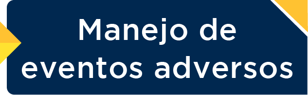 Manejo de eventos adversos